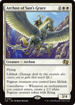 Magic: The Gathering - Archon of Sun's Grace - Foundations Jumpstart