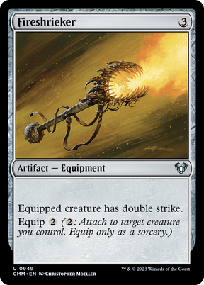 Magic: The Gathering - Fireshrieker - Commander Masters
