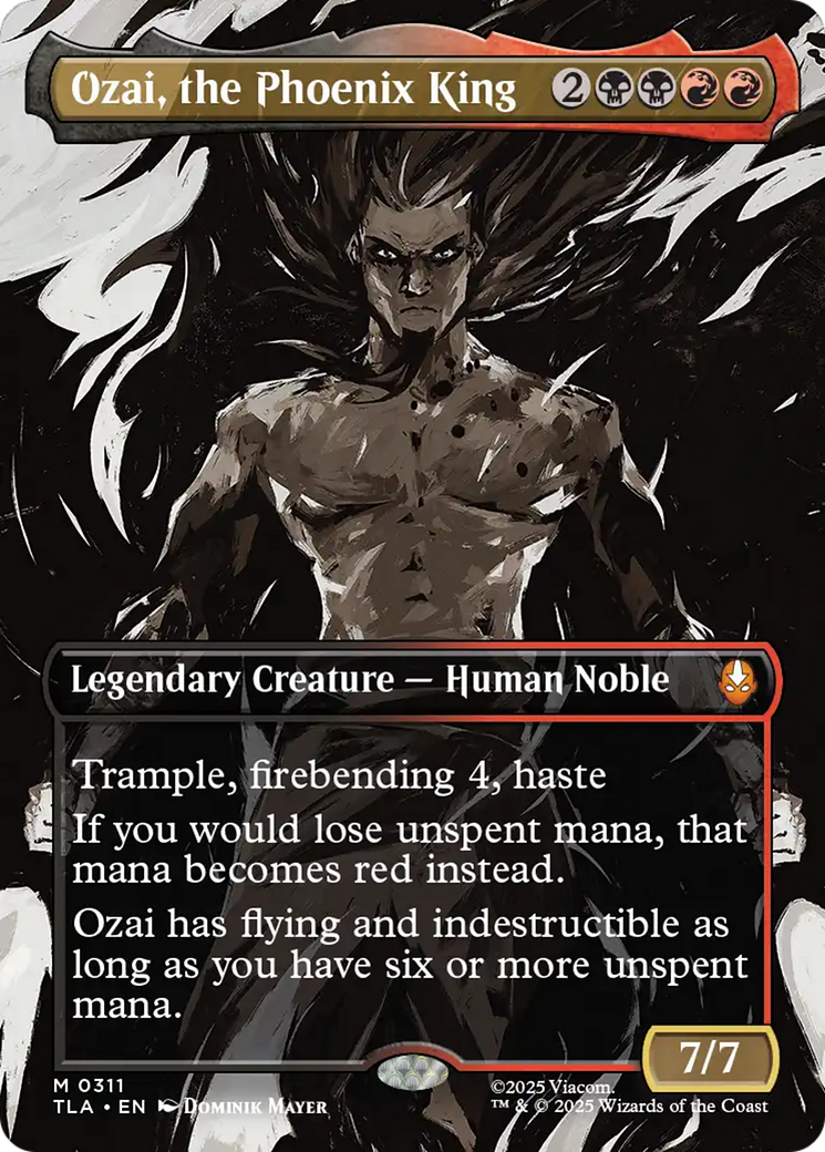 Magic: The Gathering - Ozai, the Phoenix King Foil - Avatar: The Last Airbender