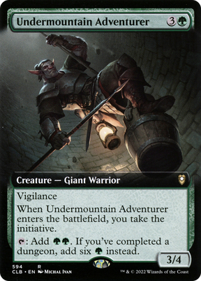 Magic: The Gathering - Undermountain Adventurer Foil - Commander Legends: Battle for Baldur's Gate