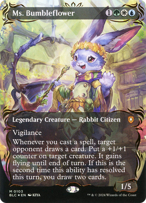 Magic: The Gathering - Ms. Bumbleflower Foil - Bloomburrow Commander