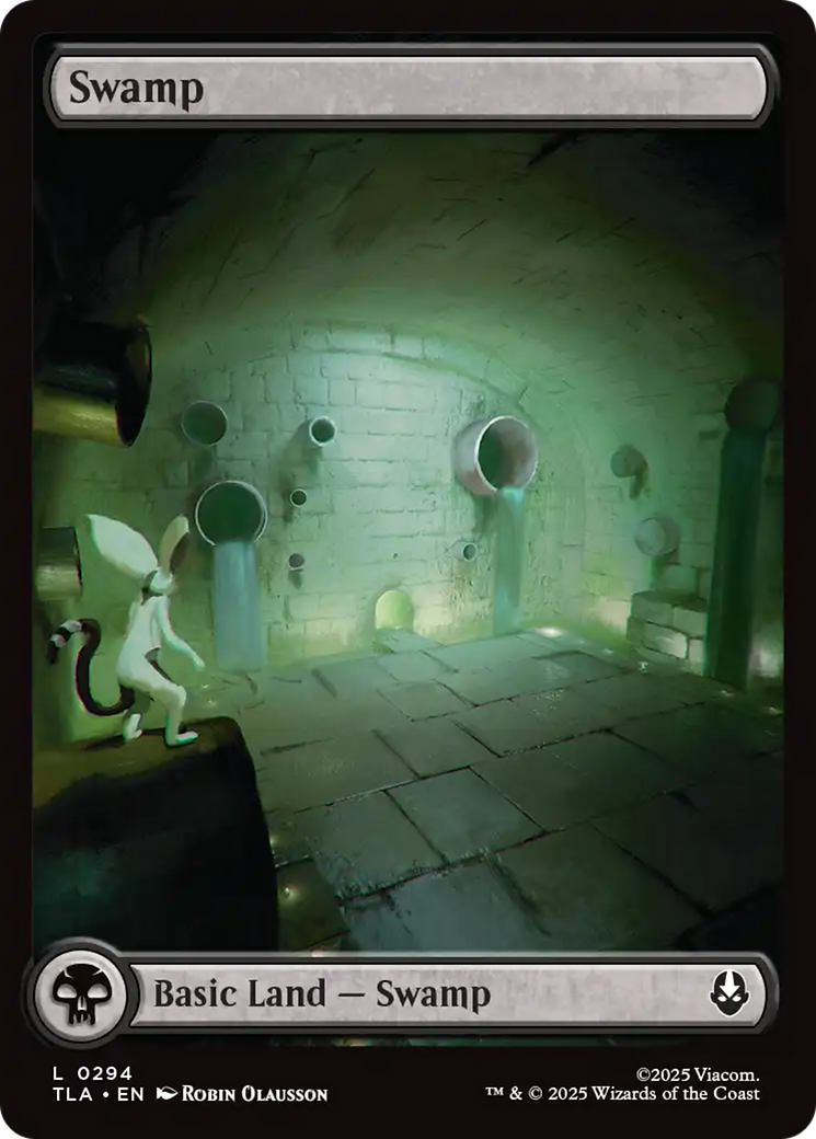 Magic: The Gathering - Swamp #294 Foil - Avatar: The Last Airbender