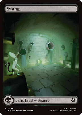 Magic: The Gathering - Swamp - Avatar: The Last Airbender