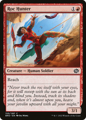 Magic: The Gathering - Roc Hunter Foil - The Brothers' War