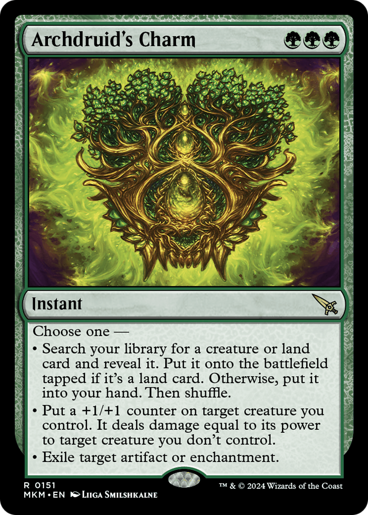 Magic: The Gathering - Archdruid's Charm - Murders at Karlov Manor