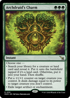 Magic: The Gathering - Archdruid's Charm - Murders at Karlov Manor
