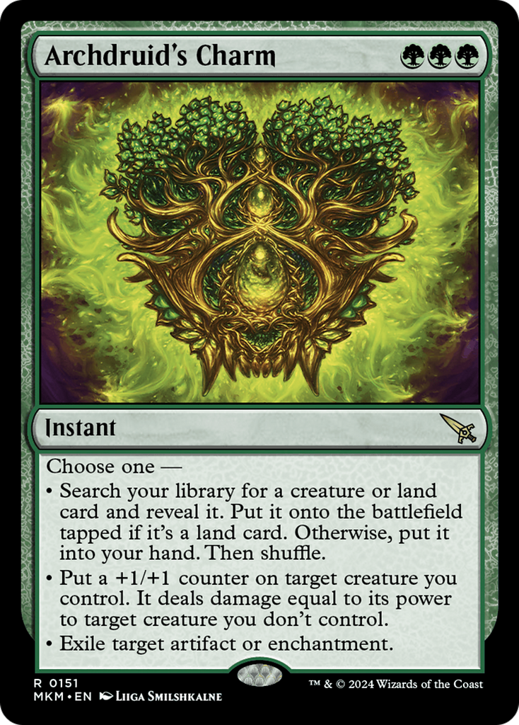Magic: The Gathering - Archdruid's Charm - Murders at Karlov Manor