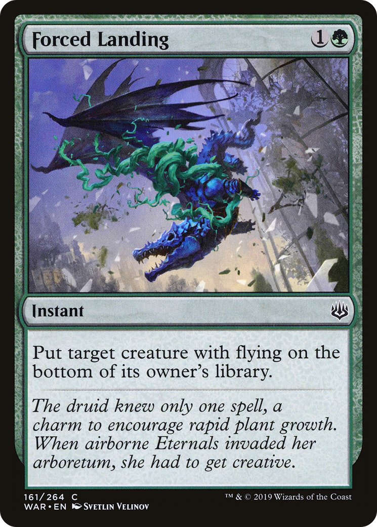 Magic: The Gathering - Forced Landing Foil - War of the Spark