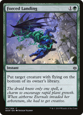 Magic: The Gathering - Forced Landing Foil - War of the Spark
