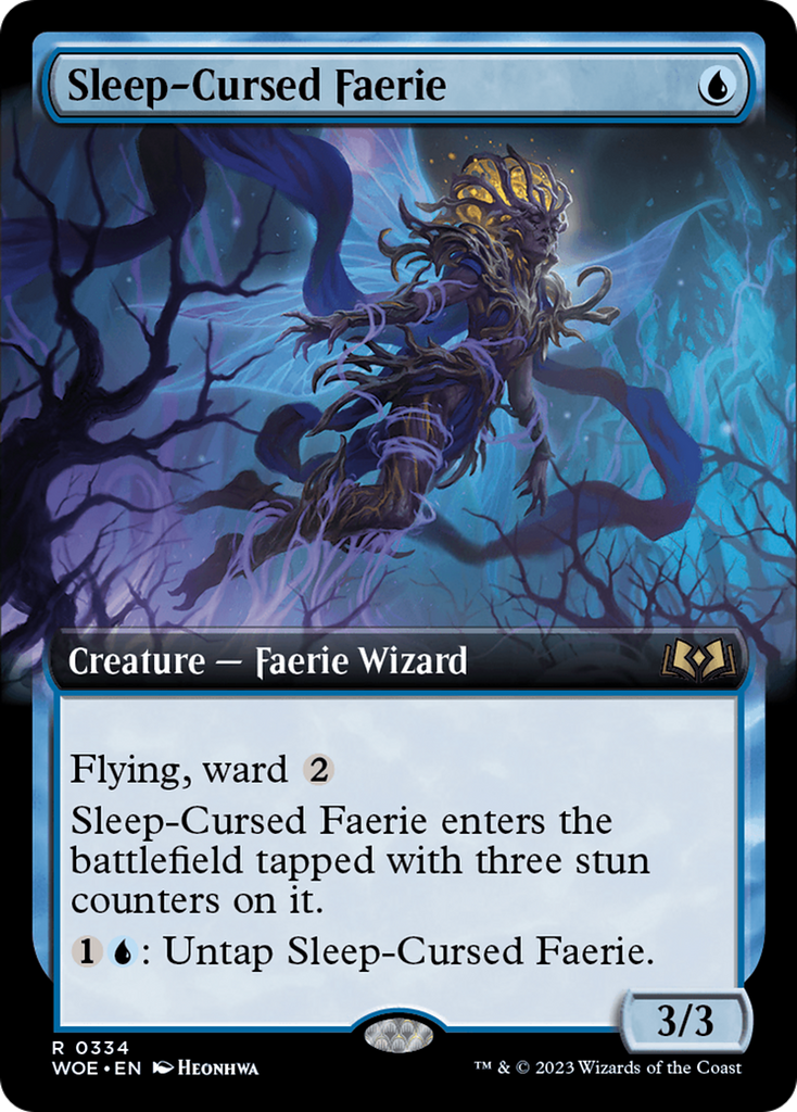 Magic: The Gathering - Sleep-Cursed Faerie Foil - Wilds of Eldraine