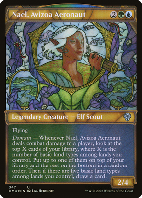 Magic the Gathering - Nael, Avizoa Aeronaut Foil - Dominaria United