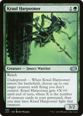 Magic: The Gathering - Kraul Harpooner - Jumpstart 2022