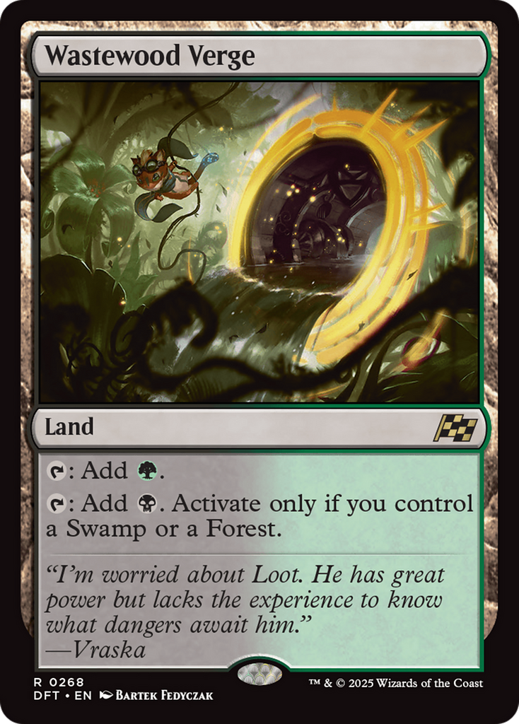 Magic: The Gathering - Wastewood Verge - Aetherdrift