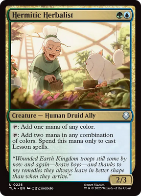 Magic: The Gathering - Hermitic Herbalist - Avatar: The Last Airbender