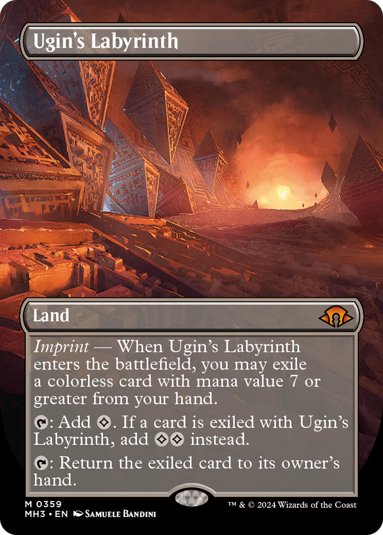 Magic: The Gathering - Ugin's Labyrinth Foil - Modern Horizons 3