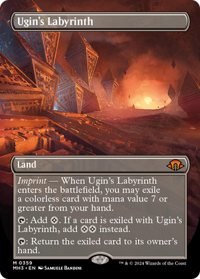 Magic: The Gathering - Ugin's Labyrinth Foil - Modern Horizons 3
