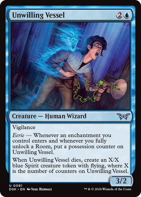 Magic: The Gathering - Unwilling Vessel - Duskmourn: House of Horror