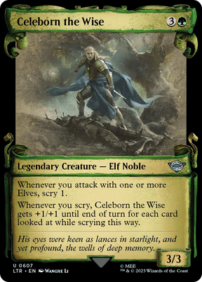Magic: The Gathering - Celeborn the Wise Foil - The Lord of the Rings: Tales of Middle-earth
