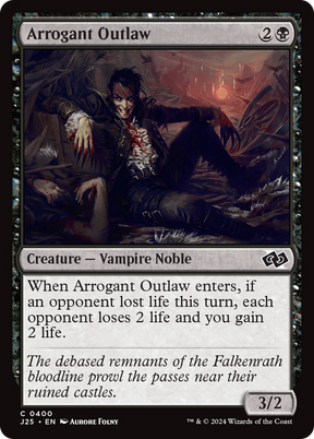 Magic: The Gathering - Arrogant Outlaw - Foundations Jumpstart