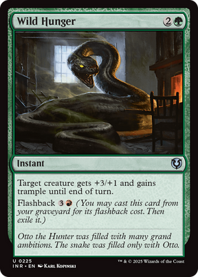 Magic: The Gathering - Wild Hunger Foil - Innistrad Remastered