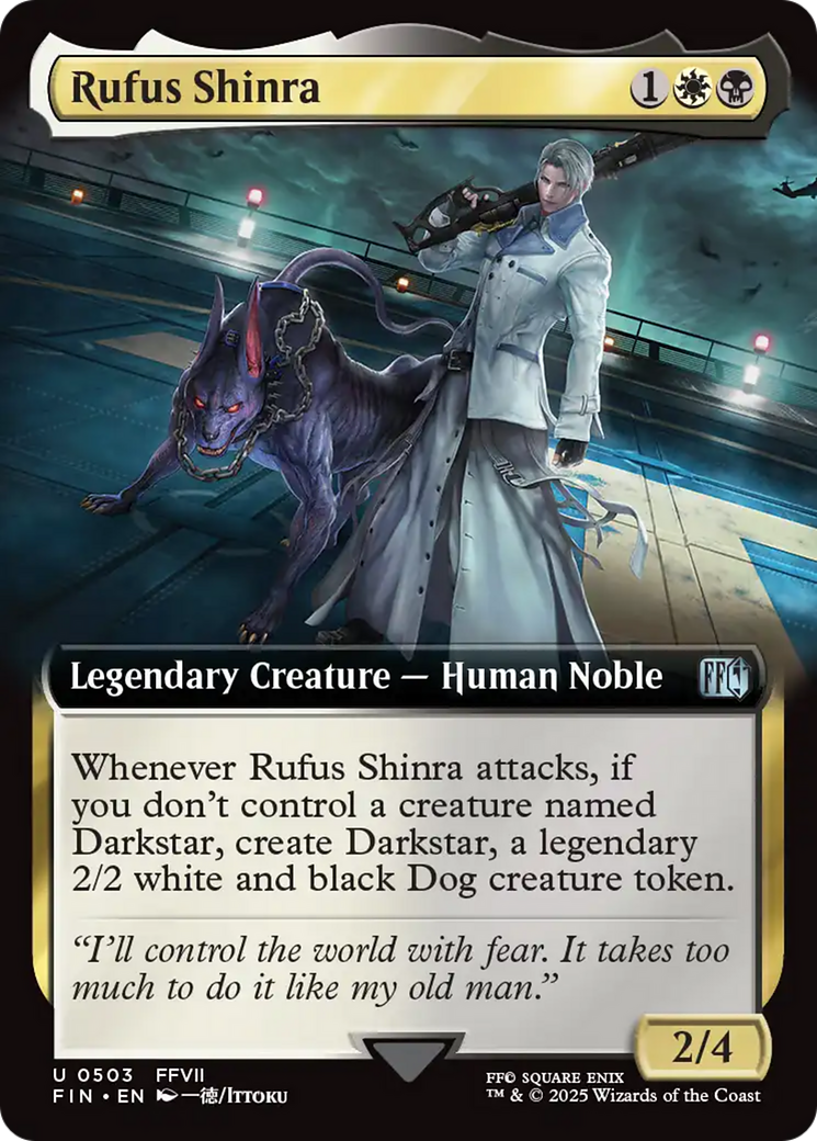 Magic: The Gathering - Rufus Shinra - Final Fantasy