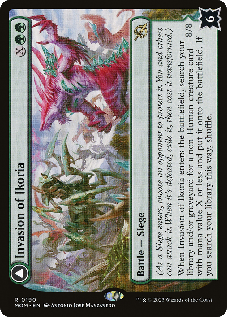 Magic: The Gathering - Invasion of Ikoria // Zilortha, Apex of Ikoria Foil - March of the Machine