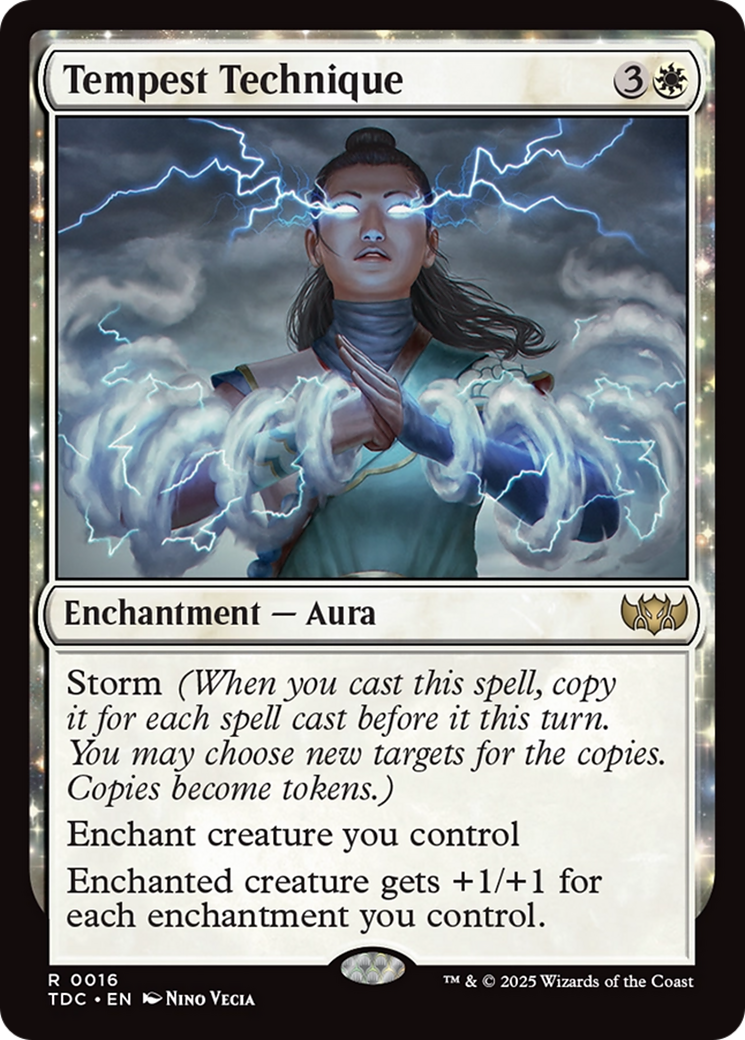 Magic: The Gathering - Tempest Technique - Tarkir: Dragonstorm Commander