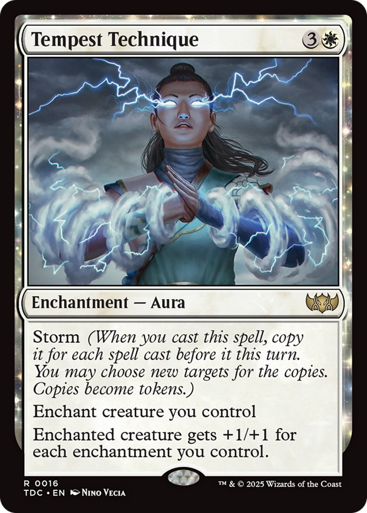 Magic: The Gathering - Tempest Technique - Tarkir: Dragonstorm Commander