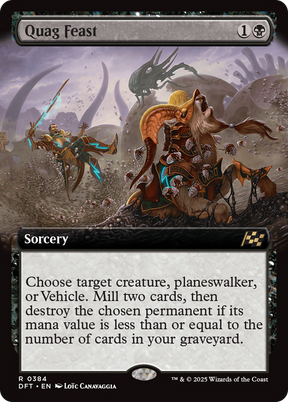 Magic: The Gathering - Quag Feast Foil - Aetherdrift
