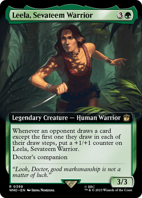Magic: The Gathering - Leela, Sevateem Warrior - Doctor Who