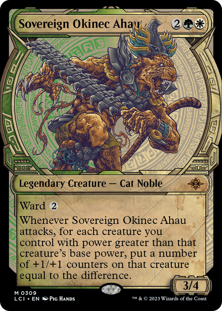 Magic: The Gathering - Sovereign Okinec Ahau Foil - The Lost Caverns of Ixalan