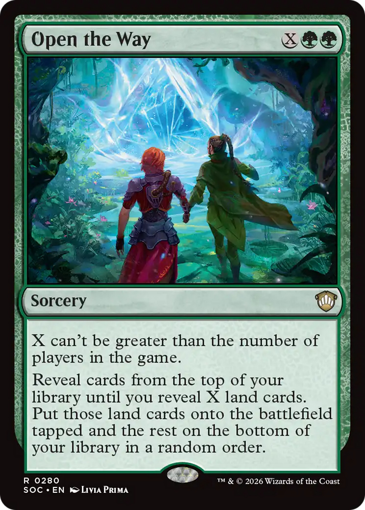 Magic: The Gathering - Open the Way - Secrets of Strixhaven Commander