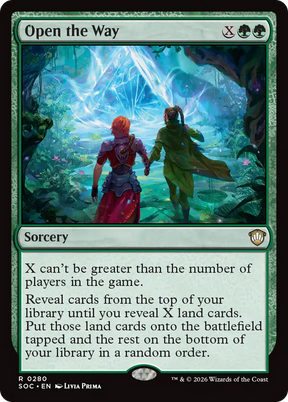 Magic: The Gathering - Open the Way - Secrets of Strixhaven Commander