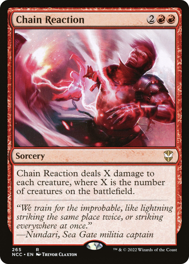 Magic: The Gathering - Chain Reaction - New Capenna Commander
