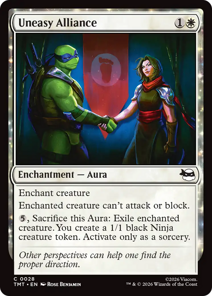 Magic: The Gathering - Uneasy Alliance - Teenage Mutant Ninja Turtles