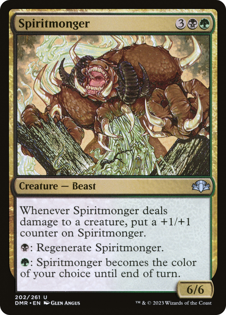 Magic: The Gathering - Spiritmonger - Dominaria Remastered