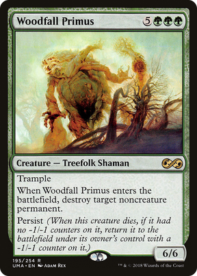 Magic: The Gathering - Woodfall Primus Foil - Ultimate Masters