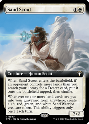 Magic: The Gathering - Sand Scout - Outlaws of Thunder Junction Commander