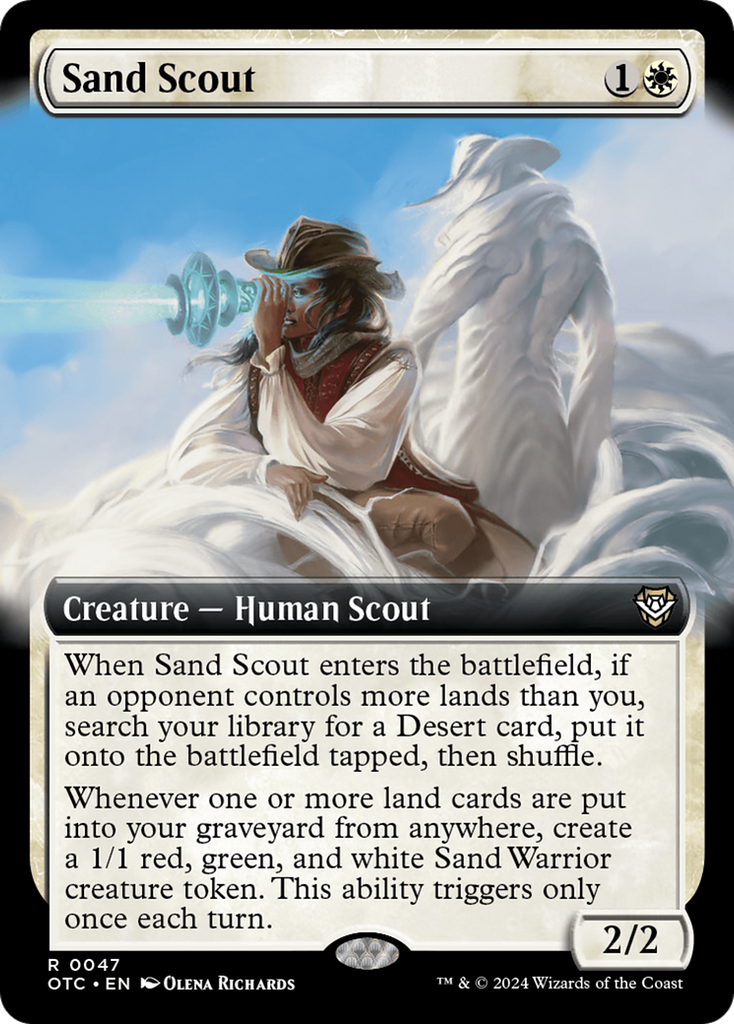 Magic: The Gathering - Sand Scout - Outlaws of Thunder Junction Commander