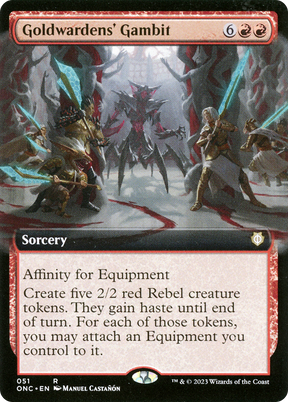 Magic: The Gathering - Goldwardens' Gambit - Phyrexia: All Will Be One Commander