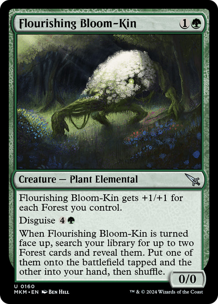 Magic: The Gathering - Flourishing Bloom-Kin - Murders at Karlov Manor