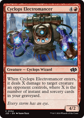 Magic: The Gathering - Cyclops Electromancer - Foundations Jumpstart