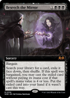 Magic: The Gathering - Beseech the Mirror - Wilds of Eldraine