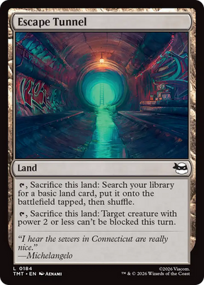 Magic: The Gathering - Escape Tunnel - Teenage Mutant Ninja Turtles