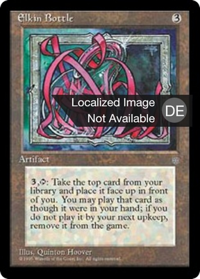 Magic: The Gathering - Elkinflasche - Ice Age