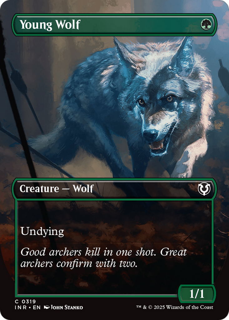 Magic: The Gathering - Young Wolf - Innistrad Remastered