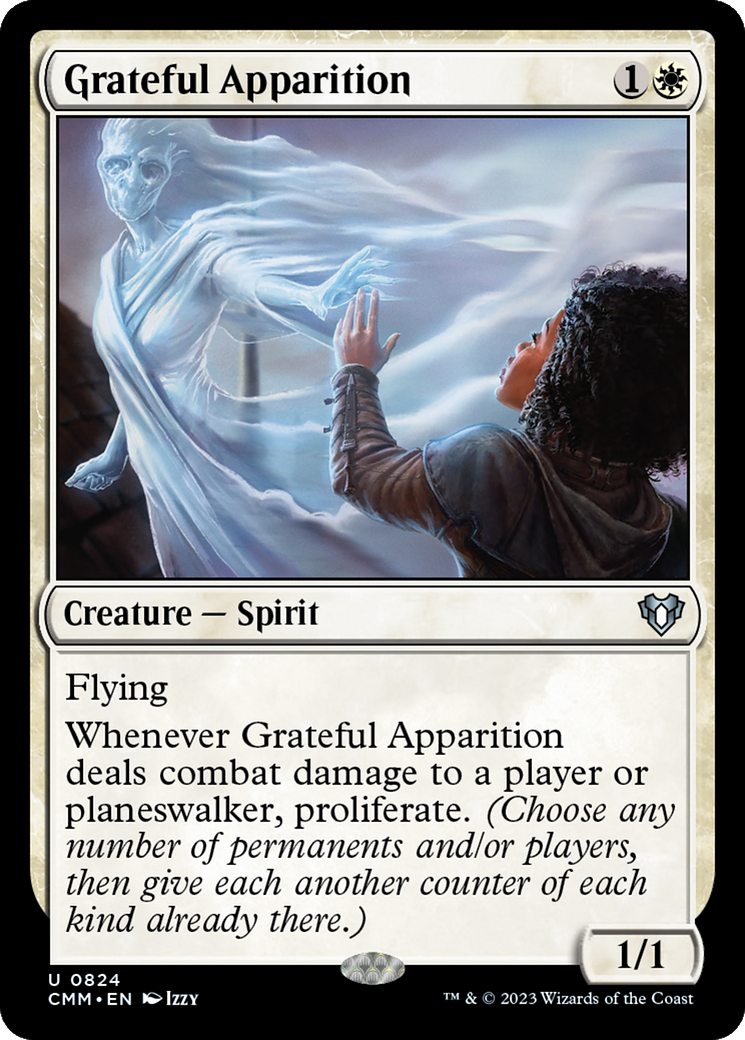 Magic: The Gathering - Grateful Apparition - Commander Masters