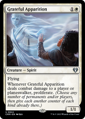 Magic: The Gathering - Grateful Apparition - Commander Masters