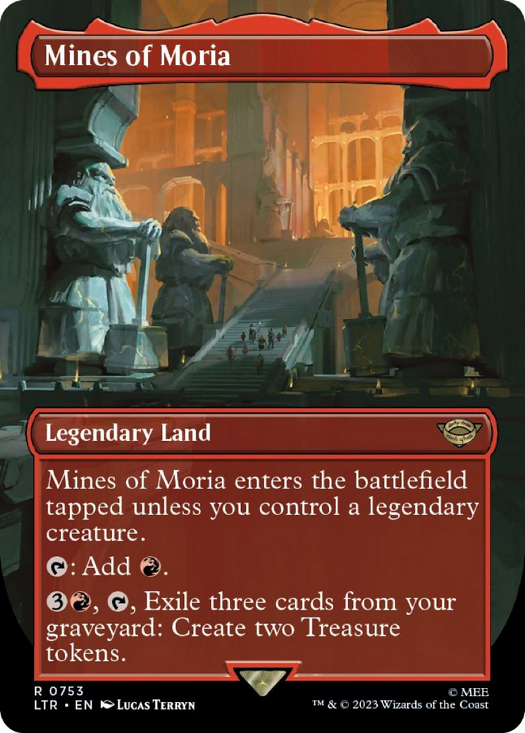 Magic: The Gathering - Mines of Moria Foil - The Lord of the Rings: Tales of Middle-earth