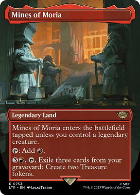 Magic: The Gathering - Mines of Moria Foil - The Lord of the Rings: Tales of Middle-earth